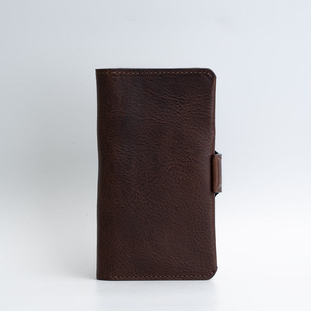 Leather iPhone folio wallet with Magsafe - The Minimalist 2.1 - SALE
