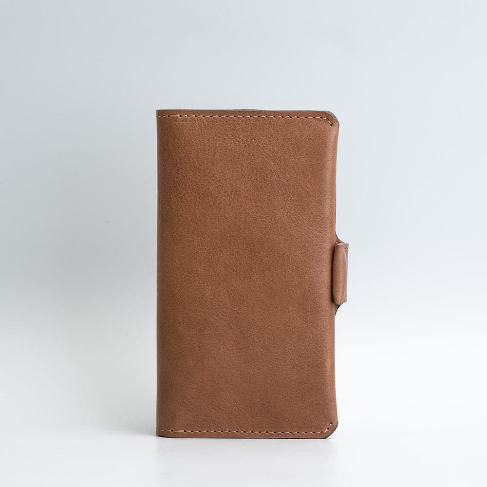 Leather iPhone folio wallet with Magsafe - The Minimalist 2.1 - SALE